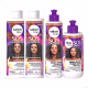 Kit Salon Line SOS Cachos Super Óleos: Shampoo 300ml e Condicionador 200ml + Creme Para Pentear 300ml e Ativador de Cachos 300ml (1)
