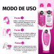 Kit Salon Line Meu Liso Demais Alinhador: Shampoo 300ml e Condicionador 200ml + Defrizante Desembaraçante 200ml (5)