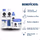 Kit Salon Line SOS Bomba Crescimento Capilar: Shampoo 300ml e Condicionador 200ml + Máscara Hidratante 500g e Creme Para Pentear 300ml (1)
