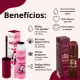 Kit Presente Vizzela: Blush Stick Red e Máscara de Cílios No Panda Bordô (8)