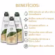 Kit Arvensis Hidratação Intensiva: Shampoo 300ml, Condicionador 300ml e Leave-in 200ml (2)
