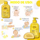 Kit João E Maria Cimed Glicerina: Sabonete Liquído 200ml, Shampoo 200ml E Sabonete em Barra 75g (4)