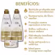 Kit Arvensis Tec Oil: Shampoo 300ml, Condicionador 300ml e Máscara 250g (6)
