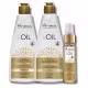 Kit Arvensis Tec Oil: Shampoo 300ml, Condicionador 300ml e Finalizador 45ml (1)