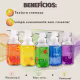 Kit Kiss New York Coleção Sinergia 5 Sabonetes em Espuma: Celestial Lemon, Violet Lavender, Peach Nectar, Refresh Citrus e Blue Ocean 275ml (5)