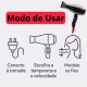 Secador Mq Professional Ionize 127v 2200w (4)