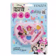 Kit Fenzza Disney Minnie Mouse: Paleta De Sombras e Batom Ref. DIS025 (1)