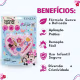 Kit Fenzza Disney Minnie Mouse: Paleta De Sombras e Batom Ref. DIS025 (2)