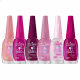 Kit Colorama Barbie 6 Esmaltes: Toda Barbiezinha, Barbie Boss, Barbie Girl, Chic Barbie, Ken Disse?, PODERosa 8ml (1)
