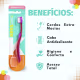 Escova de Dente Infantil Kess Belliz Tipper Steps 3 Cores Diversas Cod. 2582 (3)