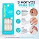Unhas Postiças Kiss  Broadway Classic Naturals Oval Longo Com 28 Unidades Bbn07b (4)