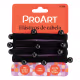 Elásticos De Cabelo Proart Cor Preto Com Bolinhas Ec20b (1)