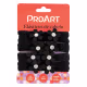 Elásticos De Cabelo Proat Flor Cor Preto Ec11b (1)