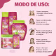 Kit Skala Frutástica Melancia: Shampoo, Condicionador, Creme Tratamento 1000g, Gelatina e Óleo Capilar 90ml (9)
