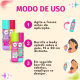 Kit Salon Line Body Splash Cabelo e Corpo Xêrosa: Baunilha Doce, Vibes Pop, Rose Intense e Flores Brilhantes 200ml (6)