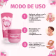 Kit Dailus Sweet Skin Ice Cream Morango Ao Leite: Sabonete Esfoliante e Hidratante Corporal 200ml (5)
