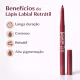 Lápis Labial Retrátil Luisance 365 Lip Malva 0,24g L5245 (2)