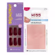 Kit Kiss New York: Unhas Postiças Bailarina Longo Lavender e Abas Adesivas Unhas (1)
