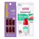 Kit Kiss New York: Unhas Postiças Bailarina Longo Lavender e Cola De Unhas 3g (1)