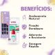 Kit Kiss New York: Unhas Postiças Quadrado Curto Baby Blue e Cola De Unhas 3g (2)