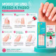 Kit Kiss New York: Unhas Postiças Quadrado Curto Courage e Cola De Unhas 3g (5)
