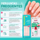 Kit Kiss New York: Unhas Postiças Quadrado Curto Courage e Cola De Unhas 3g (6)