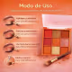 Paleta De Sombras Luisance Keep It Peachy L3276 (6)