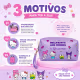 Necessaire Klass Vough Hello Kitty And Friends Lilás Ref. Kchk-04w (7)
