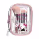 Kit com 5 Mini Pincéis e Necessaire Hello Kitty by Klass Vough (3)