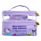 Necessaire Dupla Hello Kitty and Friends by Klass Vough Lilás Ref. KCHK-01W (1)