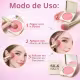 Blush Compacto Ruby Rose Silk Skin Natural Flush Dusty Rose Hb-t1001-5 (6)