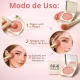 Blush Compacto Ruby Rose Silk Skin Natural Flush Latte Luxe Hb-t1001-3 (6)