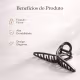Piranha Para Cabelo Metal Black Laço Pdc63b (2)