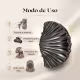 Piranha Para Cabelo Proart Metal Black Concha Pdc68b (7)