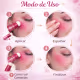 Blush Líquido Com Esponja Miss Rôse Fosco Macio 02 14ml (7)