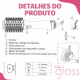 Kit Taiff Gloss Rose: Escova Secadora e Chapa Bivolt + Mimo Sacola (6)