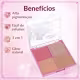 Paleta De Blush, Iluminador e Bronzer Fenzza Disney Princesa Dream Come True Dis128 (2)