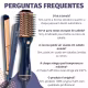 Kit Taiff Gloss Azul: Escova Secadora e Chapa Bivolt + Mimo Sacola (10)