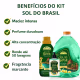 Kit Coala Sol Do Brasil: Lava-Roupas Líquido, Amaciante e Sabonete Líquido (2)