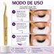 Pinça para Alongamento de Cílios Klass Vough Tg5 (6)