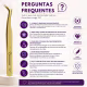 Pinça para Alongamento de Cílios Klass Vough Tg7 (7)