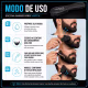 Escova De Barba Barber Pro Vertix Black Longa Cód:1094 (5)