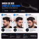 Escova Barber Pro Vertix Black Oval Cód:1093 (6)