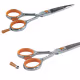 Tesoura Profissional Mega Precision Relax Dinamix Fio Navalha 5.5 Sk82-55 (5)