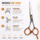 Tesoura Profissional Mega Precision Relax Dinamix Fio Navalha 5.5 Sk82-55 (7)