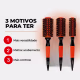 Kit Vertix Escova Pro Salon: 33mm, 27mm e 19mm (5)