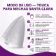 Touca De Silicone Para Mecha Santa Clara Transparente Cód. 6219 (5)