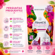 Kit Francis Refil Sabonete Líquido Corpo e Mãos Manga Rosa 200ml Com 6 (6)