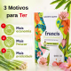 Kit Francis Refil Sabonete Líquido Corpo e Mãos Capim Limão 200ml Com 6 (4)