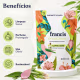 Kit Francis Refil Sabonete Líquido Corpo e Mãos Capim Limão 200ml Com 12 (2)